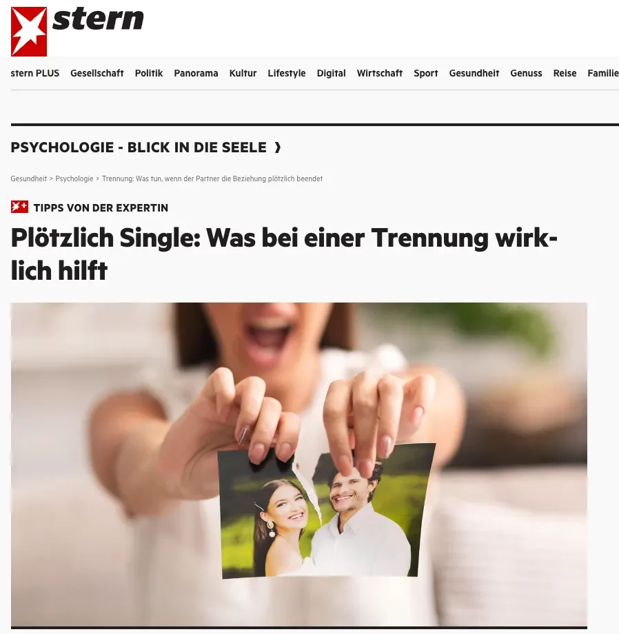 Presse 12 Stern Trennung