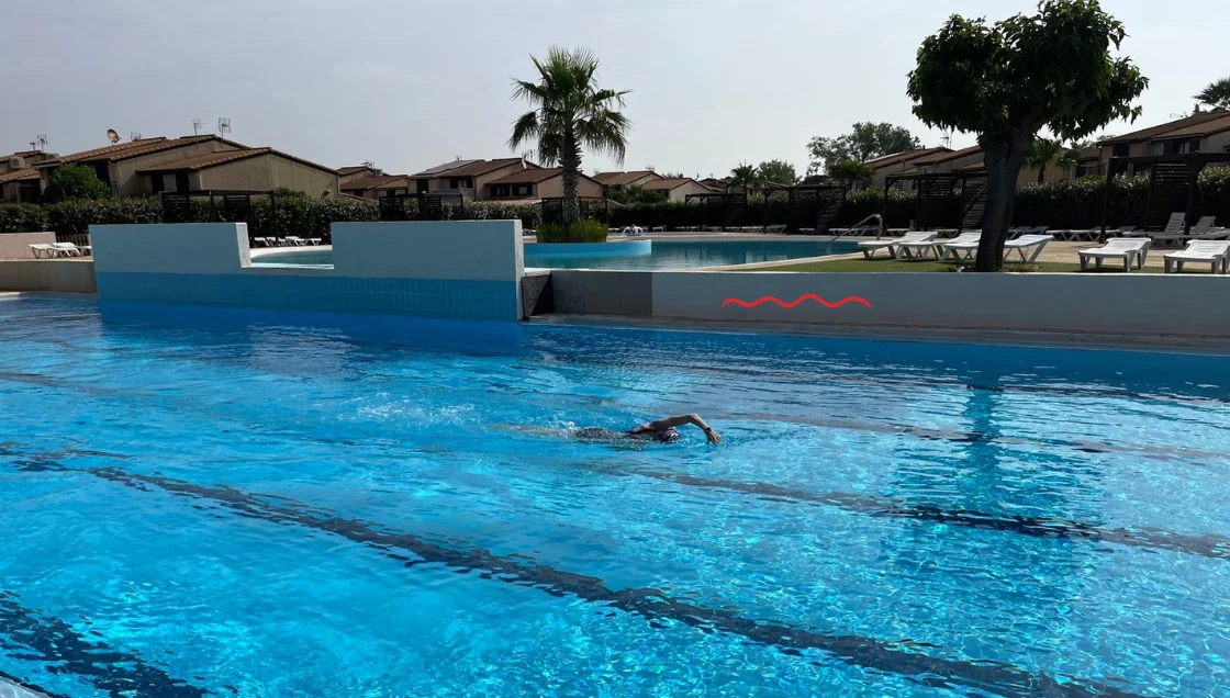 eigenen Rhythmus finden schwimmen